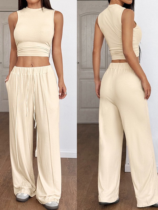 Matcha - 2-teiliges Set Sommer Y2K Tank Top