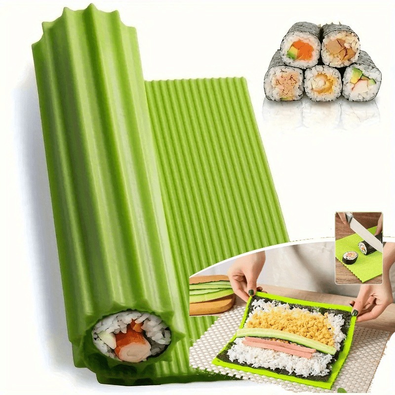 Sushi Making Kit - 1 Stück Hochwertige Silikon-Sushi-Matte - Einfach