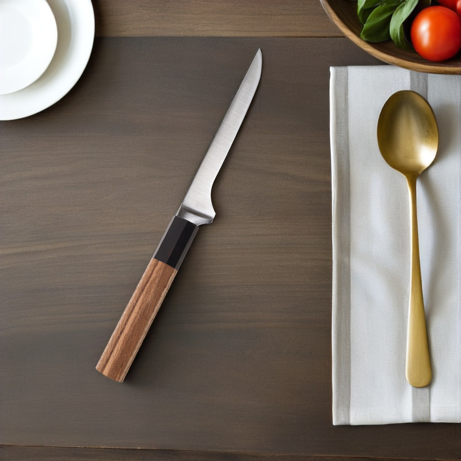 Achteckiger Holzgriff für Mess – Japanese Knife Bewertung und Preis