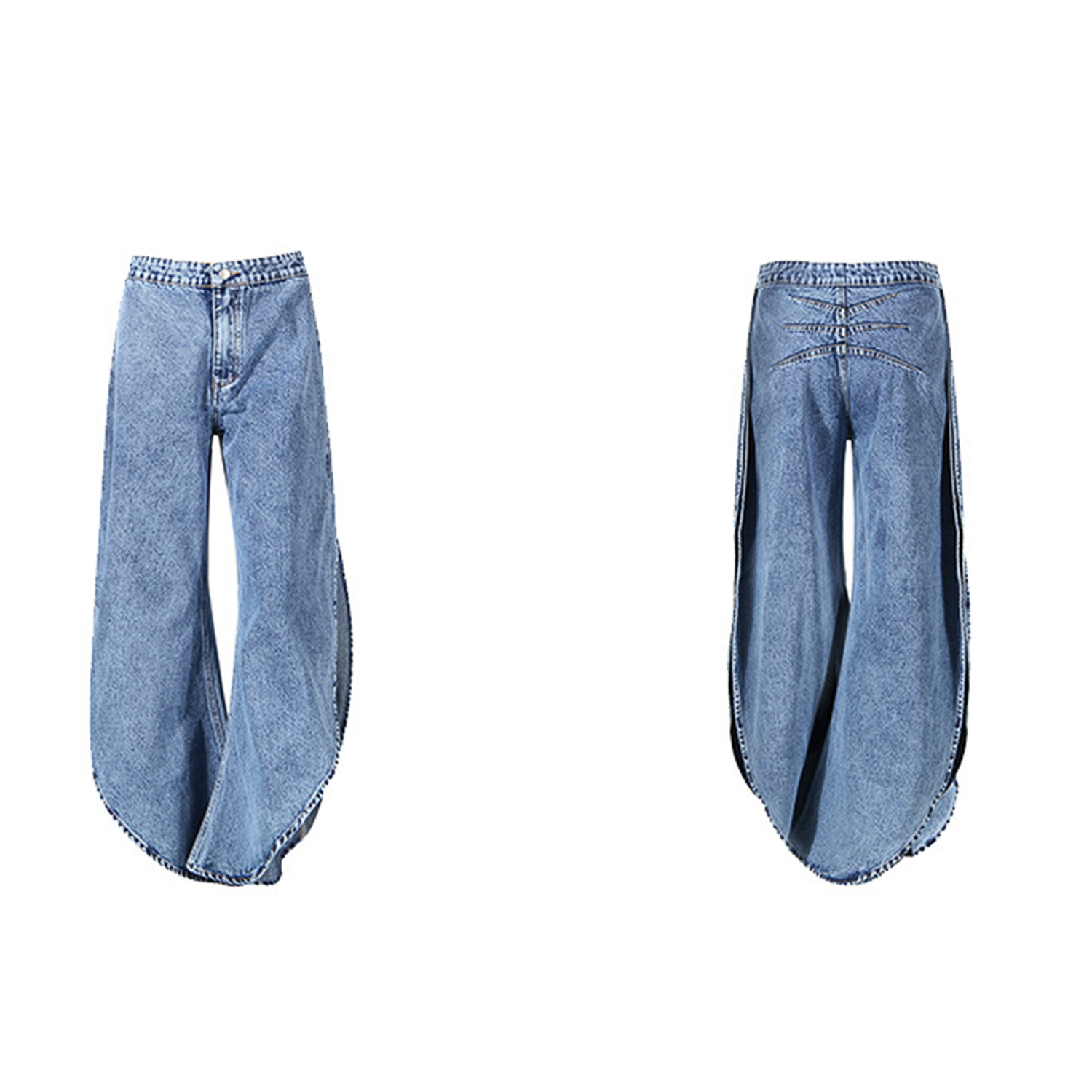 Y2K Damen Denim Zweiteiler Out – Matcha Bewertung und Preis