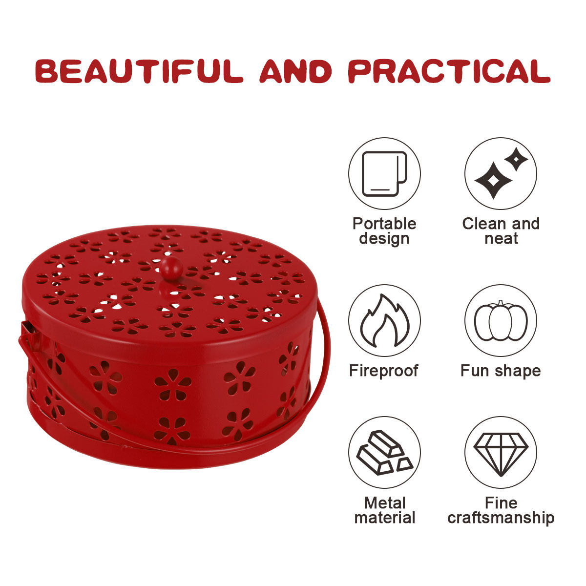 Feuerfeste Metall-Box im Retro – Incense Holder Bewertung und Preis