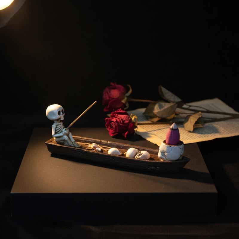 Totenkopf-Boot Räucherstäbchen – Incense Holder Bewertung und Preis